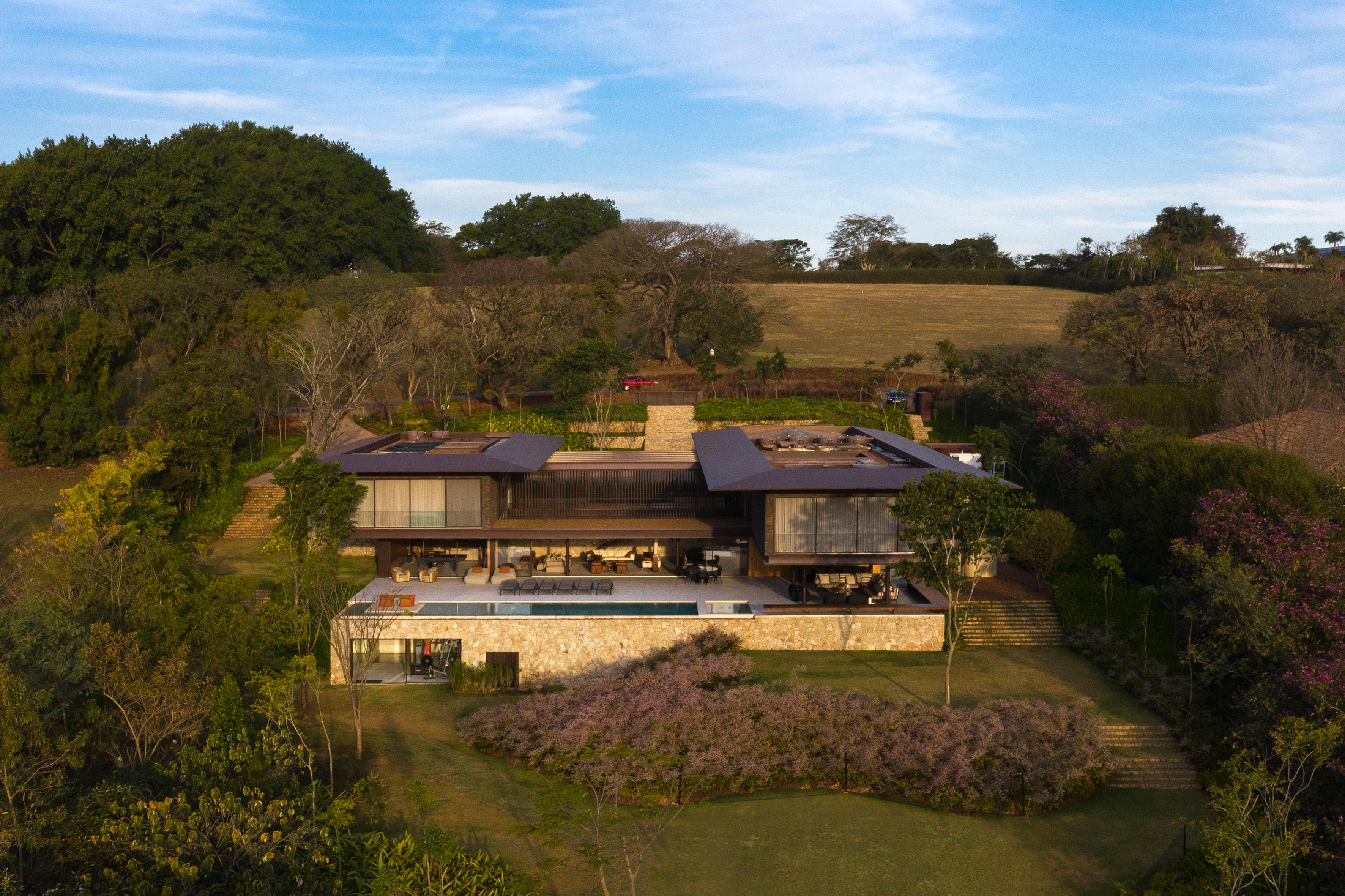 view of the villa