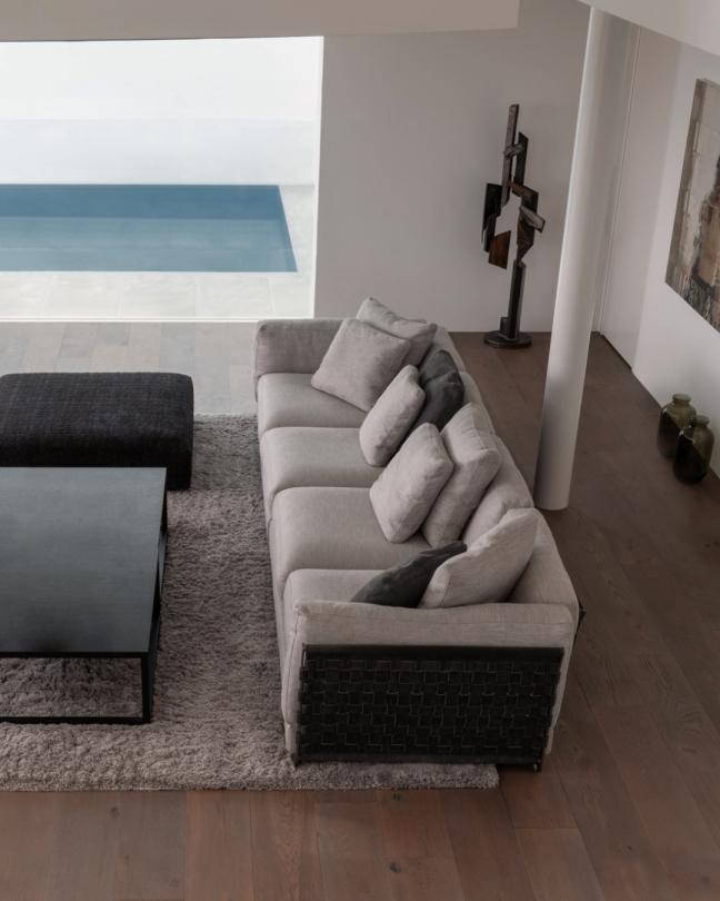 Cestone sofa in the living room