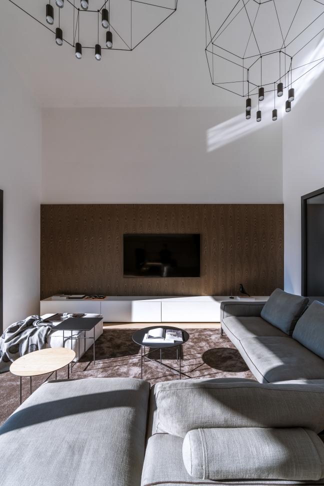 Living space with Gregory sofa