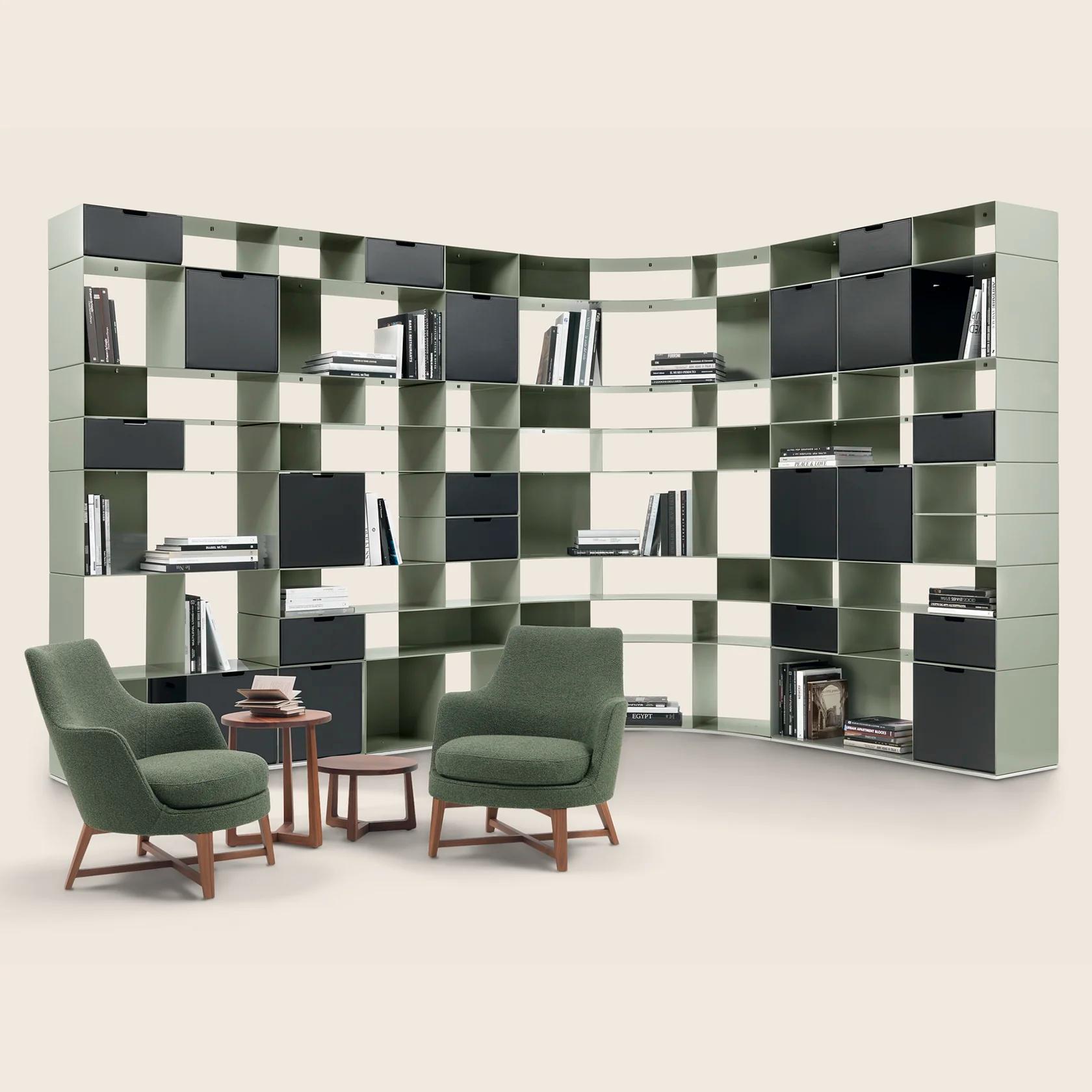 INFINITY Bookshelves/Cabinets | Design Made in Italy - Flexform INFINITY Bookshelves/Cabinets | Design Made in Italy - Flexform